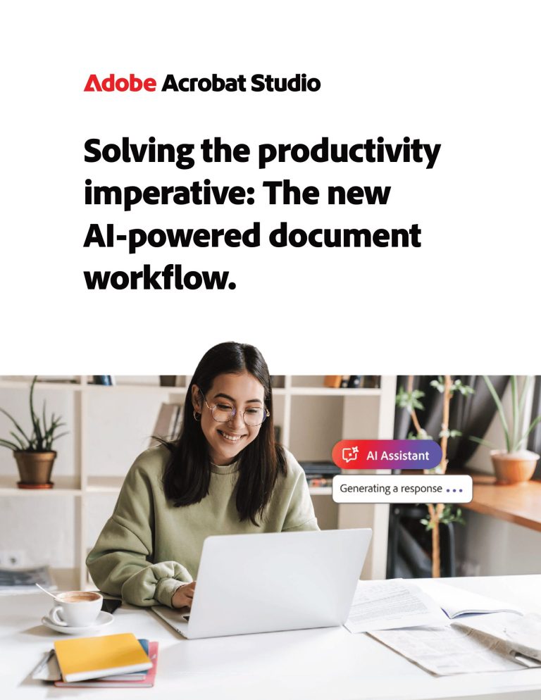 Solving the productivity imperative the new ai powered document workflow