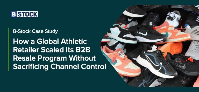 Global athletic retailer case study channel control
